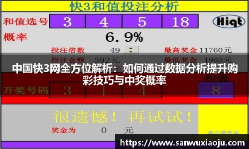 中国快3网全方位解析：如何通过数据分析提升购彩技巧与中奖概率